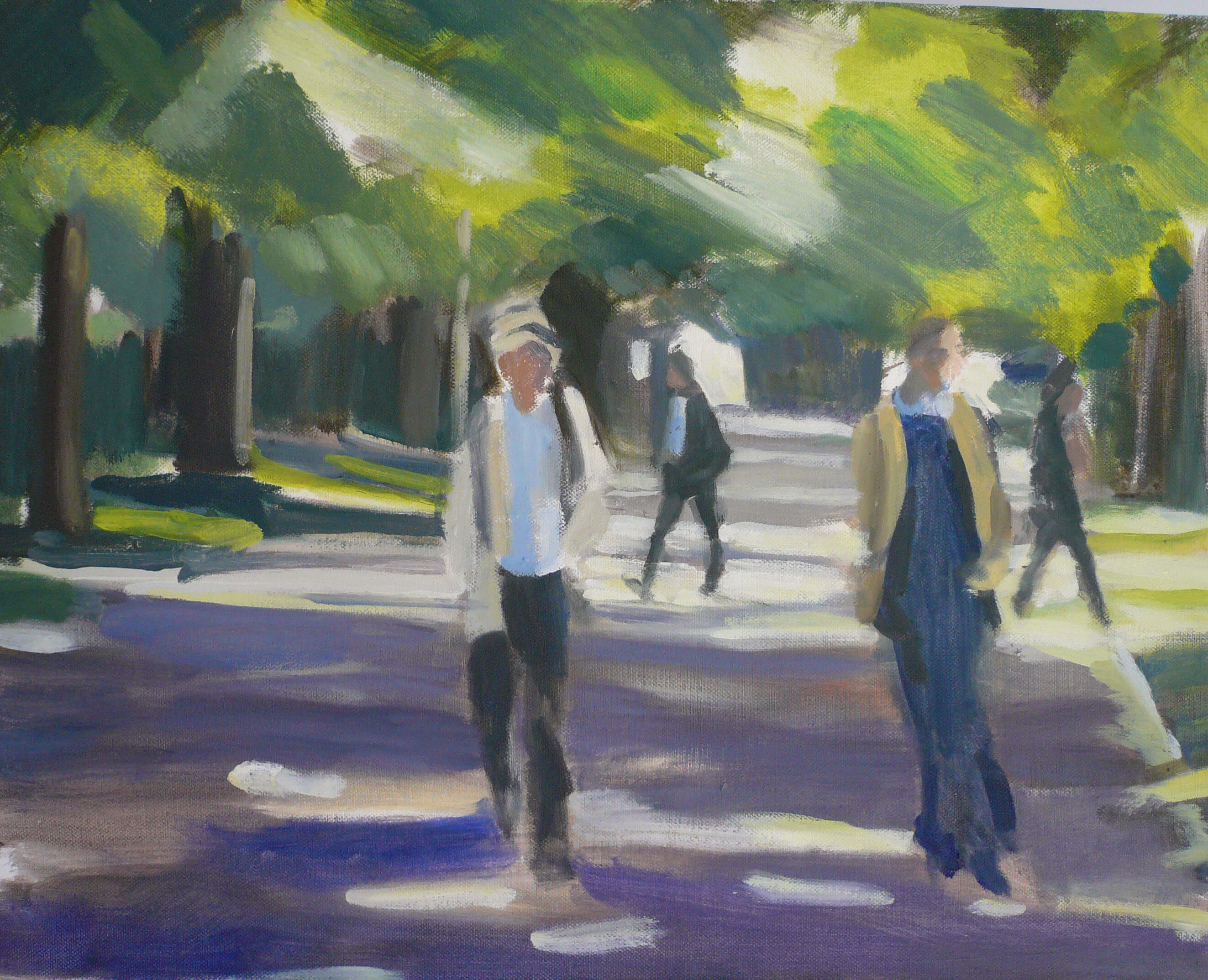 A Walk in the Park by Caroline Mayow