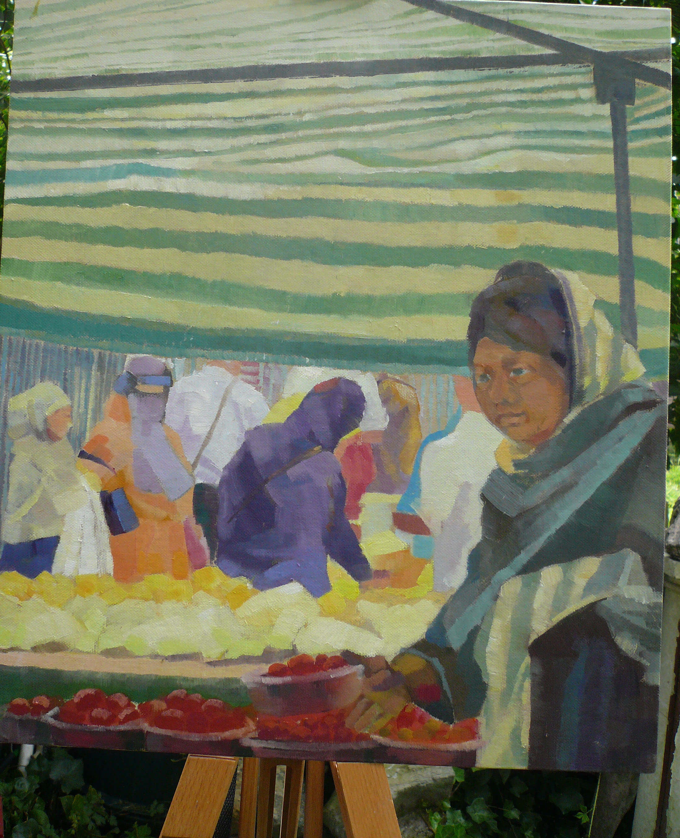 Tomatoes, Whitechapel by Caroline Mayow